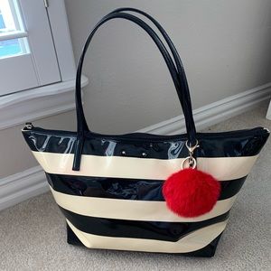 Kate Spade large patent leather tote